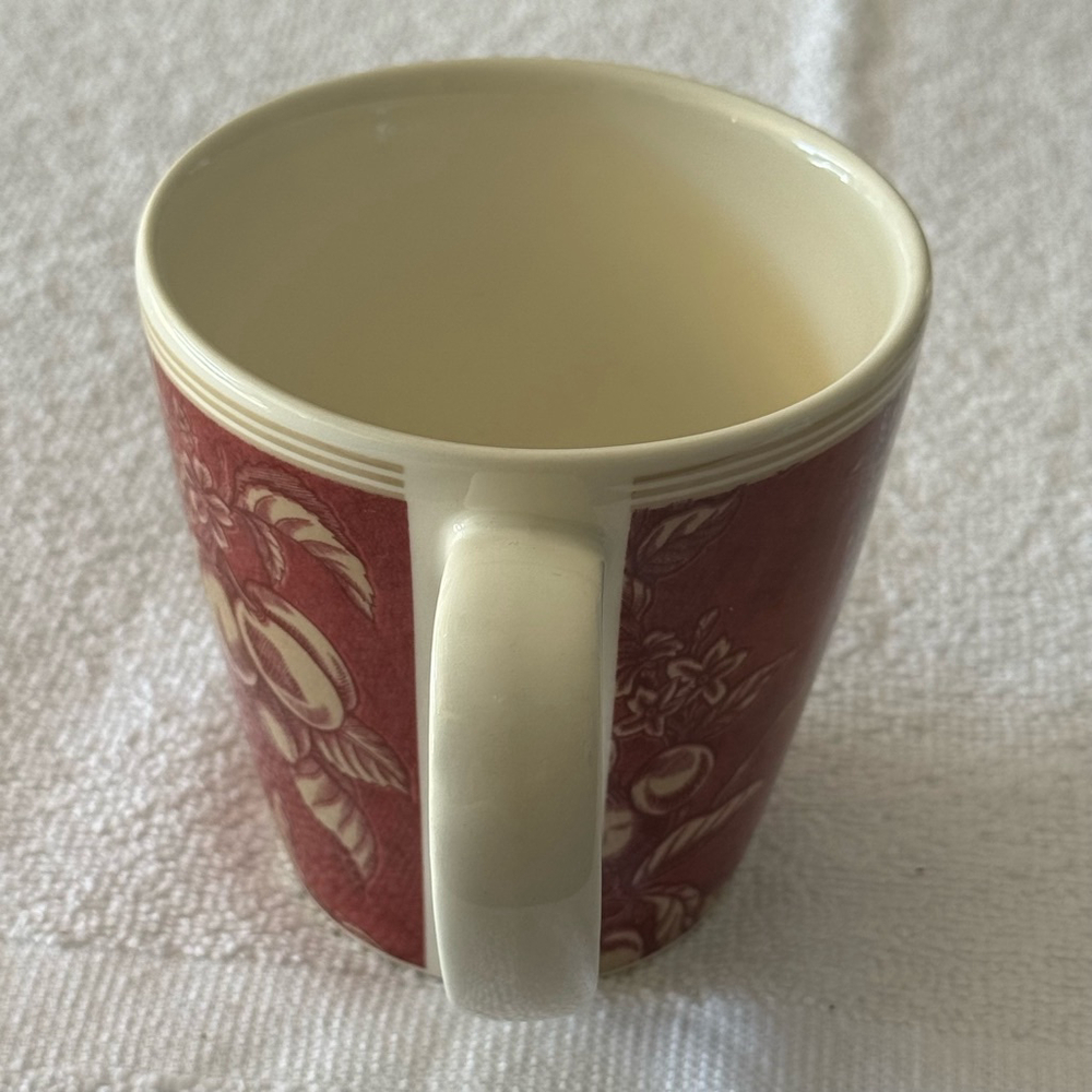 The Waverly Garden Room Fruit Toile Vintage Coffee Mug - Picture 2 of 6